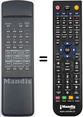 Replacement remote control Philips 482221830801