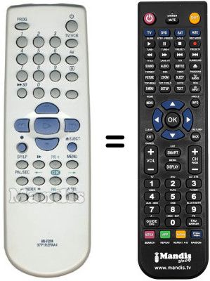 Replacement remote control Proline SVN9850S