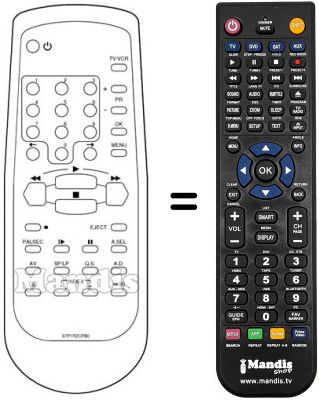 Replacement remote control Daewoo STVB220