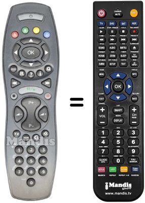 Replacement remote control REMCON1384