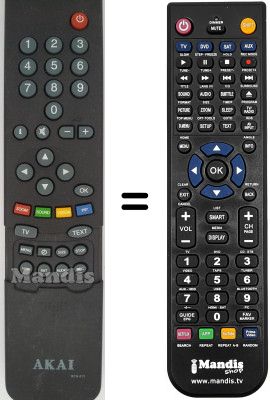 Replacement remote control RCN612