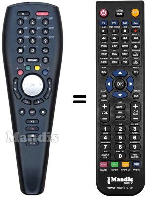 Replacement remote control REMCON369