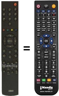 Replacement remote control Medion MD6060