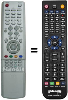 Replacement remote control Samsung BN59-00463A