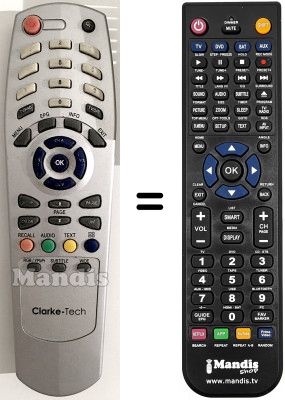 Replacement remote control REMCON755