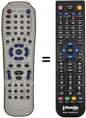 Replacement remote control REMCON248