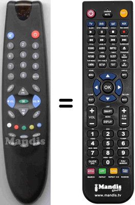 Replacement remote control Arctic C29187F