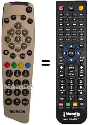 Replacement remote control REMCON587