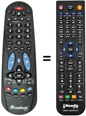 Replacement remote control REMCON1226