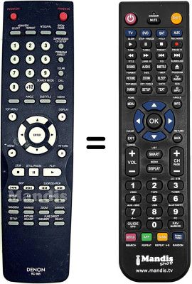 Replacement remote control Denon RC-985