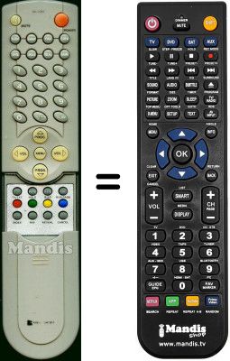Replacement remote control KEYMAT KECR2901