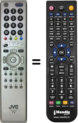 Replacement remote control JVC LT32R70SUT