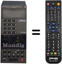 Replacement remote control Metz 7757