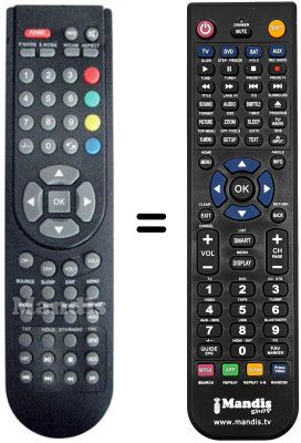 Replacement remote control REMCON427