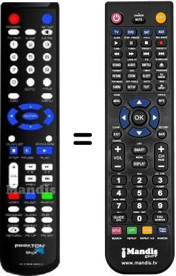 Replacement remote control PEEKTON PEEKBOX3