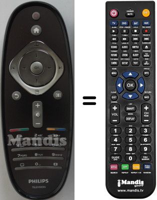 Replacement remote control Philips 46PFL7605H / 12