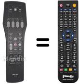 Replacement remote control Philips 482221830652