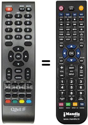 Replacement remote control REMCON1382