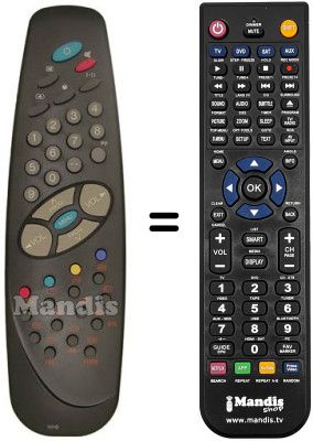 Replacement remote control RC1010