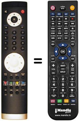 Replacement remote control Nikkei NK26751D