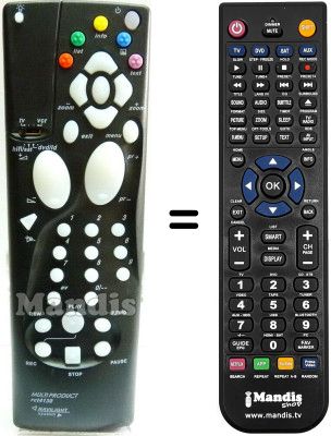 Replacement remote control Thomson 21016730 Replacement remote control Thomson 21016730