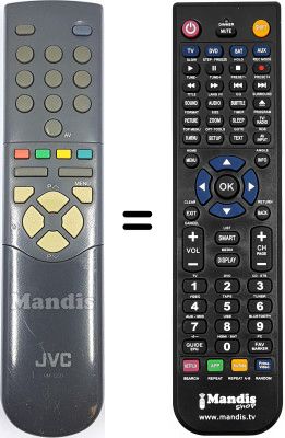 Replacement remote control JVC AV32WL1