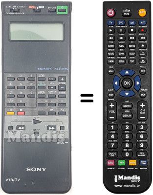 Replacement remote control RMT-257