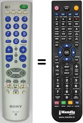 Replacement remote control Samsung RM-V202T