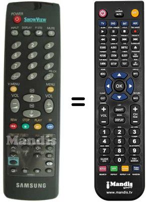 Replacement remote control Samsung AA59-00006A Replacement remote control Samsung AA59-00006A