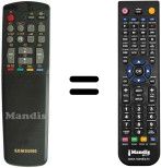 Replacement remote control Samsung AA59-10020N Replacement remote control Samsung AA59-10020N