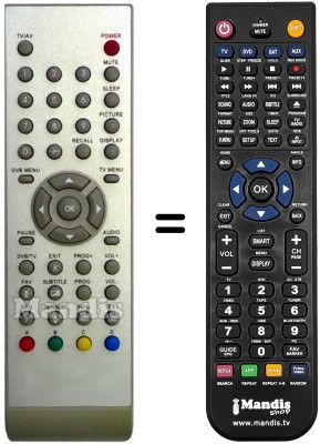 Replacement remote control Sogo SS1925