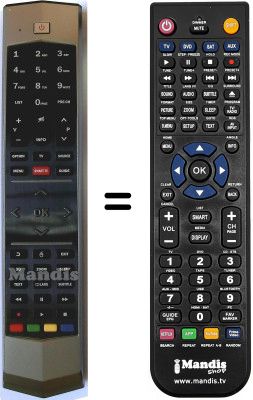Replacement remote control Tcl RC-651