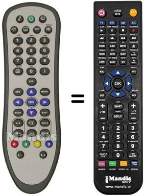 Replacement remote control REMCON1060