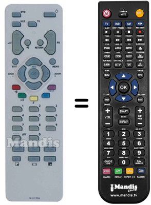 Replacement remote control AOC L27W551T