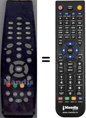 Replacement remote control Adb I-CAN2000T
