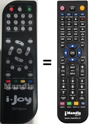 Replacement remote control i-Joy APOLO