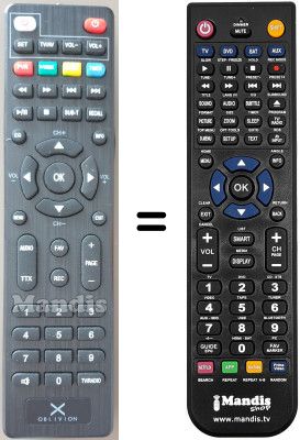 Replacement remote control Oblivion SM-100A
