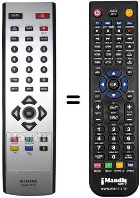 Replacement remote control Siemens GIGASETM365T