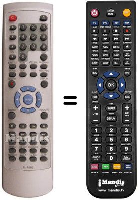 Replacement remote control Medion MD42183