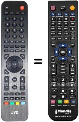 Replacement remote control HVS57410