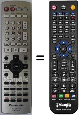 Replacement remote control HVS59069
