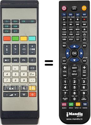Replacement remote control HVS54592