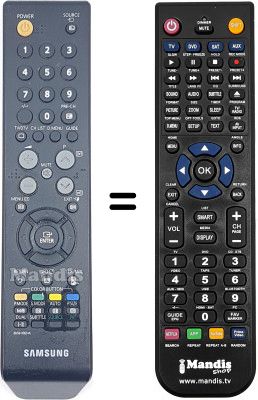 Replacement remote control Samsung SEC8501