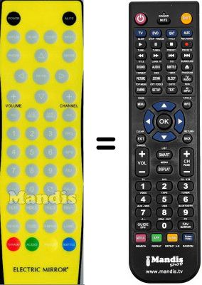 Replacement remote control WHV14749