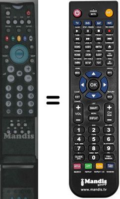 Replacement remote control WHV15920