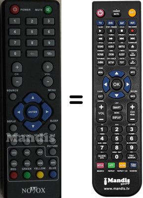 Replacement remote control WHV14071