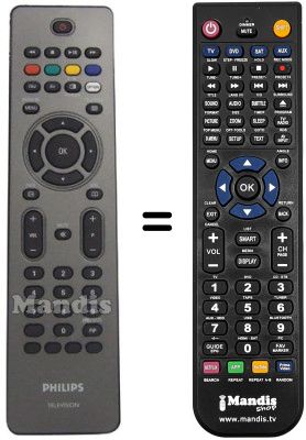 Replacement remote control SEC0204