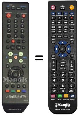 Replacement remote control SEC14522W