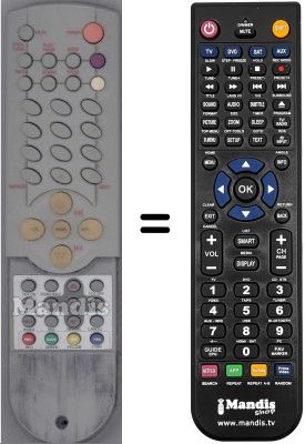 Replacement remote control WHV14396