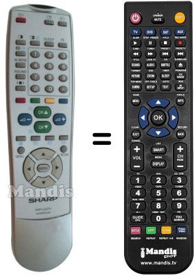 Replacement remote control SEC15037